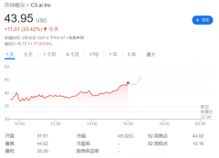 股票配资平台十大-C3.ai暴涨33%领涨美股AI板块 发生了什么？